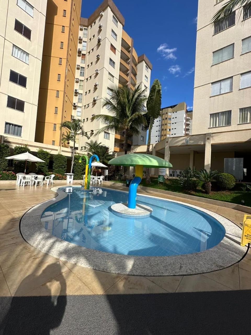 Caldas Novas - Prive Das Thermas II - Apto 3 Quartos - Parque Aquatico Aparthotel Esterno foto