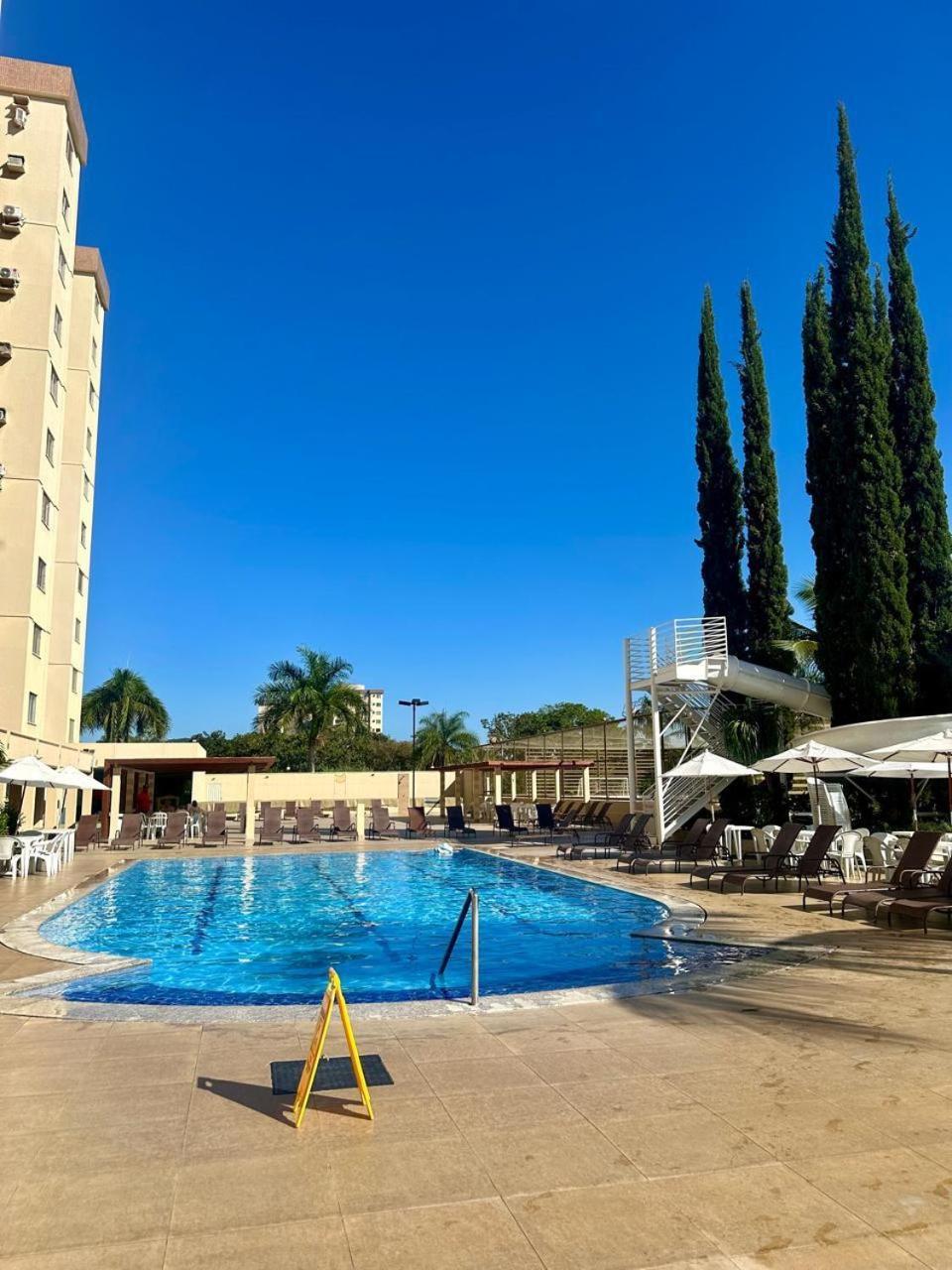 Caldas Novas - Prive Das Thermas II - Apto 3 Quartos - Parque Aquatico Aparthotel Esterno foto